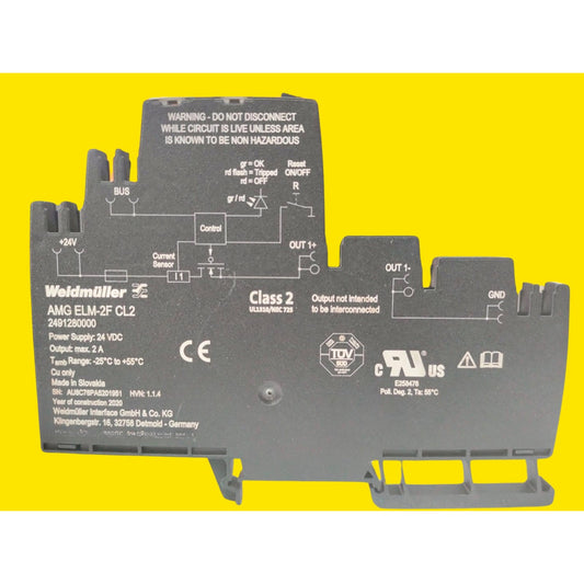 Weidmuller Amg Elm-2f Cl2 2491280000 Rele Electronico