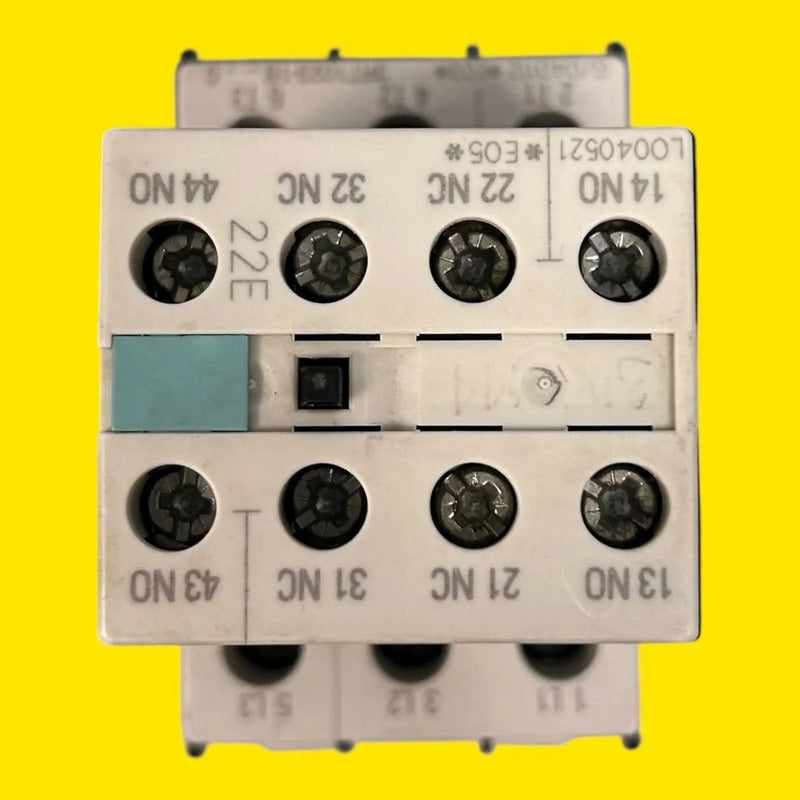 Siemens 3rt1023-1bb42 Contactor Con Bloque Auxiliar 2na+2nc