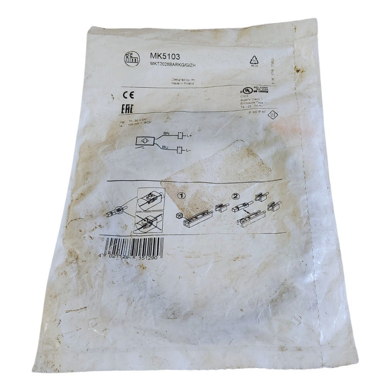 Ifm Mk5103 Mkt2028barkg/g/zh Sensor