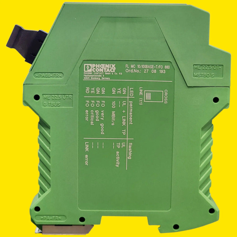Phoenix Contact Fl Mc 10/100base-t/fo-660 2708193convertidor