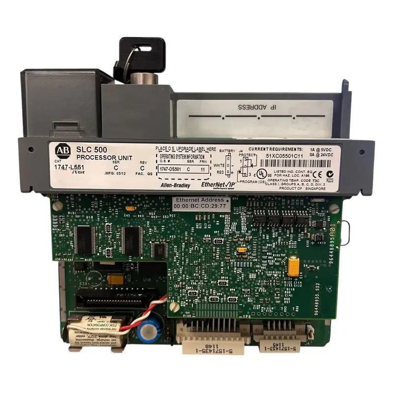 Allen-bradley 1747-l551 Controlador Plc Slc 5/05