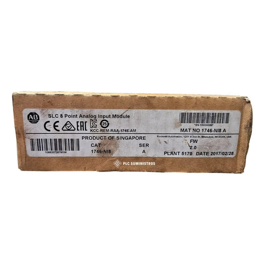 Allen Bradley 1746-ni8 Modulo De Entradas Analogas