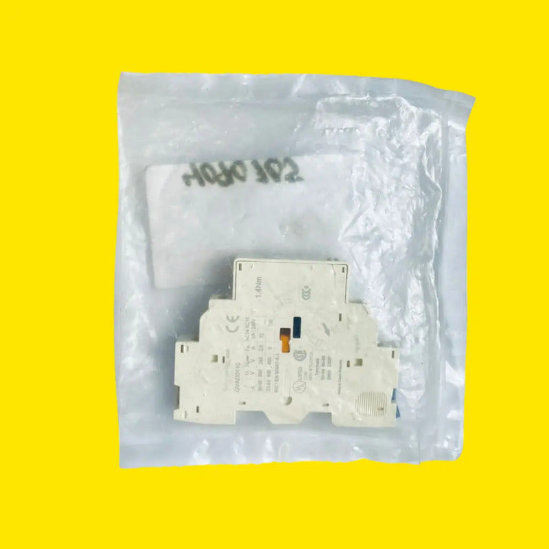 Schneider Gvad0110 Contacto Auxiliar Blanco