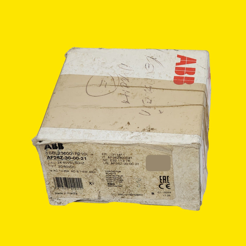 Abb Af26z-30-00-21 26a 3 Polos Bobina Ac/dc