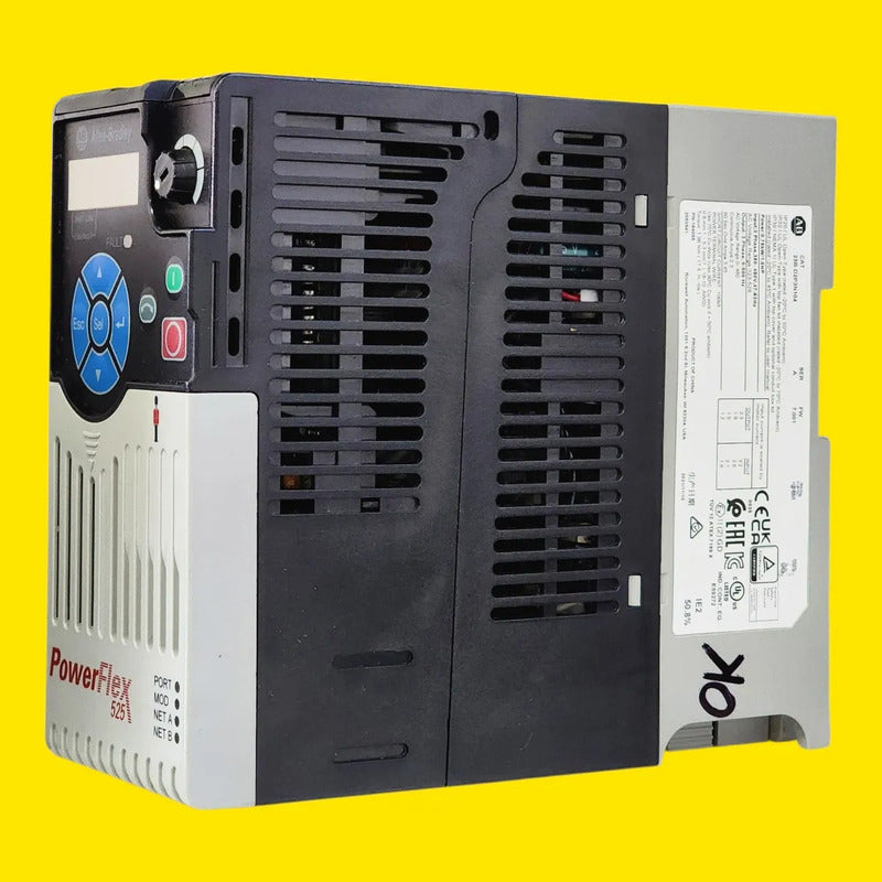 Powerflex 525 Allen Bradley 25b-d2p3n104 1hp Vfd Rele 1