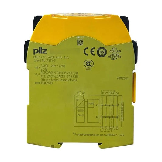 Pilz Pnoz S7 Rele De Seguridad