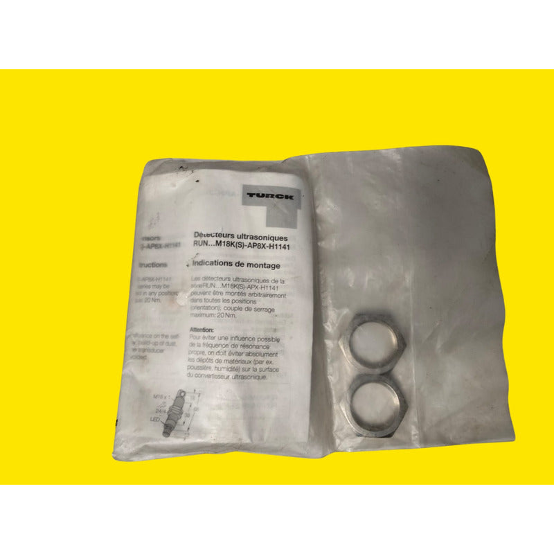 Turck Run70-m18k-rp8x-h1141 Sensor M18 Proximidad Id183004