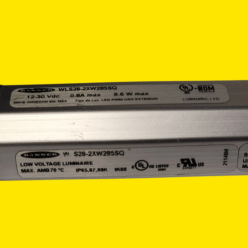 Banner 88083 Wls28-2xw285sq Tira Led Blanca 285mm 12-30vdc I