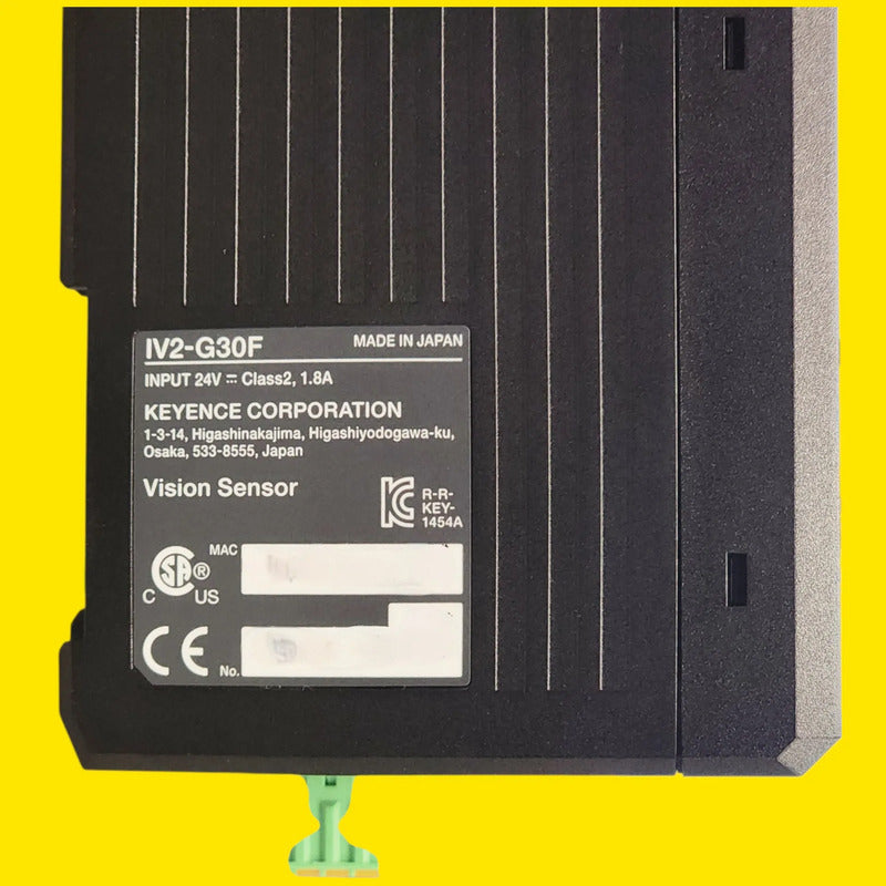 Keyence Iv-g30f Amplificador Para Sensor De Visión Negro 24.6 W