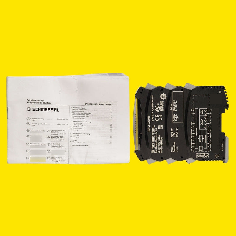 Relé De Seguridad Multifunción Schmersal Srb-e-204st