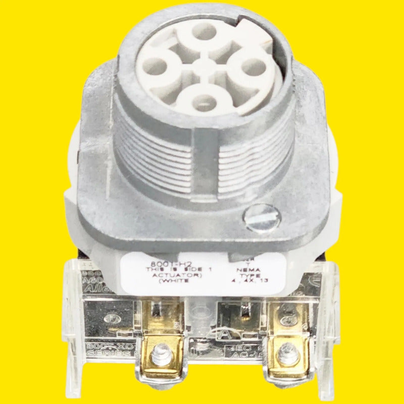 Allen-bradley 800t-h2d1 Selector Mantenido 30 Mm Negro/blanco