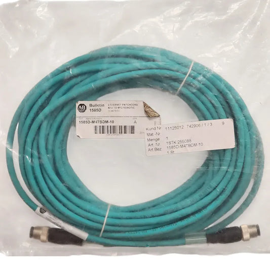 Allen Bradley 1585d-m4tbdm-10 Cable Ethernet Industrial 10m