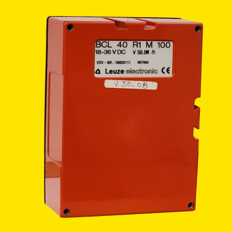 Sensor De Códigos De Barras Leuze Bcl 40 R1m100 Industrial Rojo / Negro Sub-d De 15 Pines Tipo Macho