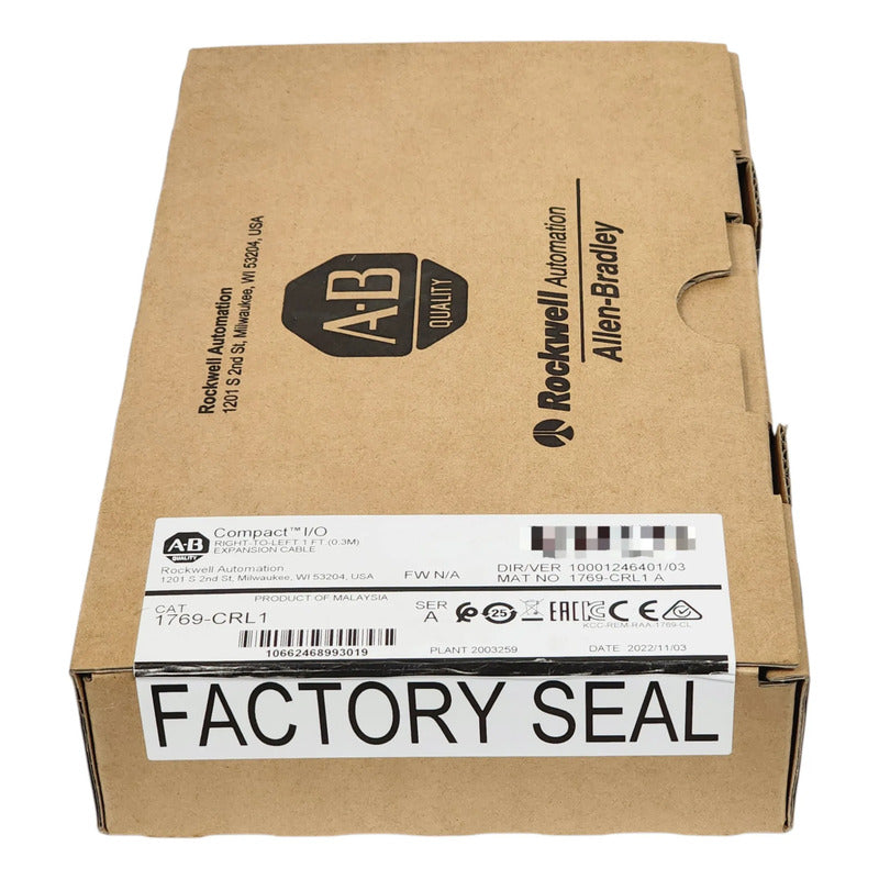 Cable Allen-bradley 1769-crl1 Extensión Plc 1m Compactlogix