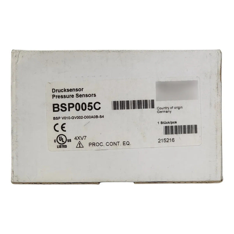 Balluff Bsp005c Sensor Presion Digital Io-link M12 Ip67 Ind