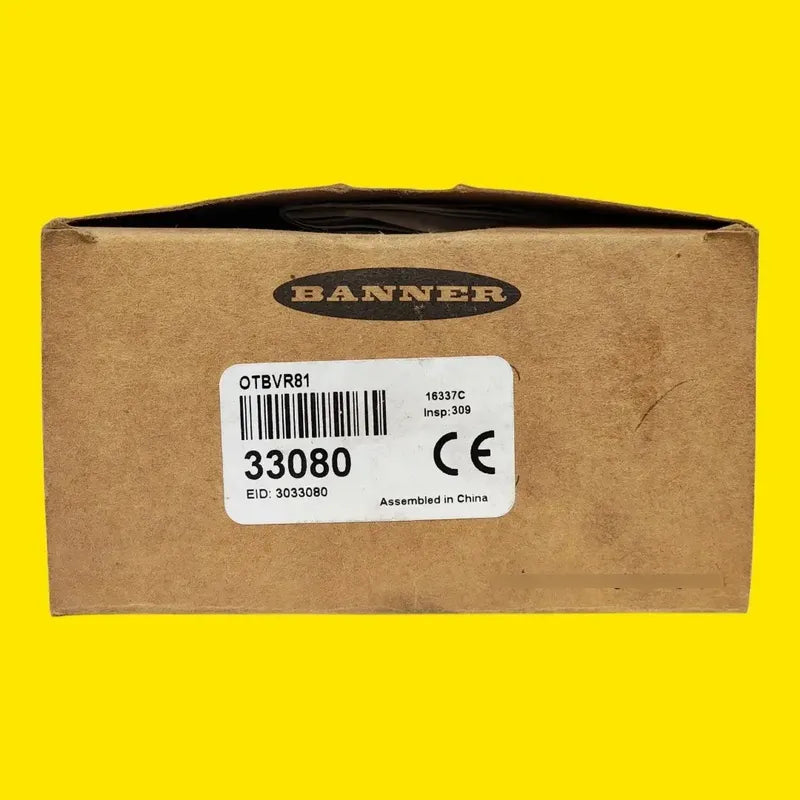 Banner Otbvr81 33080 Optical Touch Button Sensor