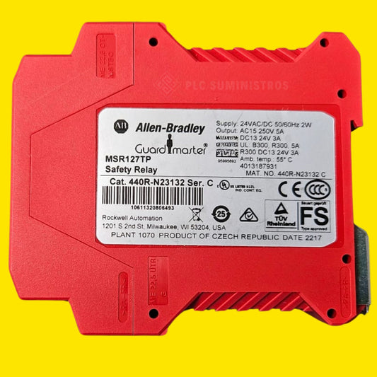 Allen Bradley   440r-n23132 Safety Relay Guardmaster