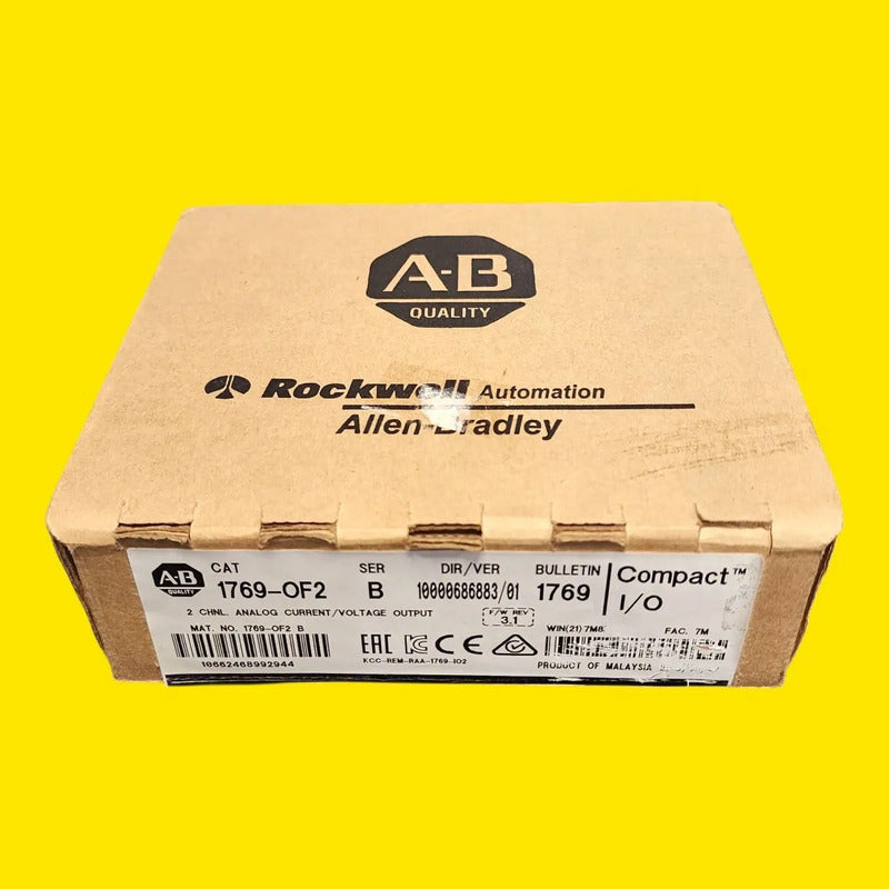 Allen Bradley 1769-of2 Modulo De Salida Analogica