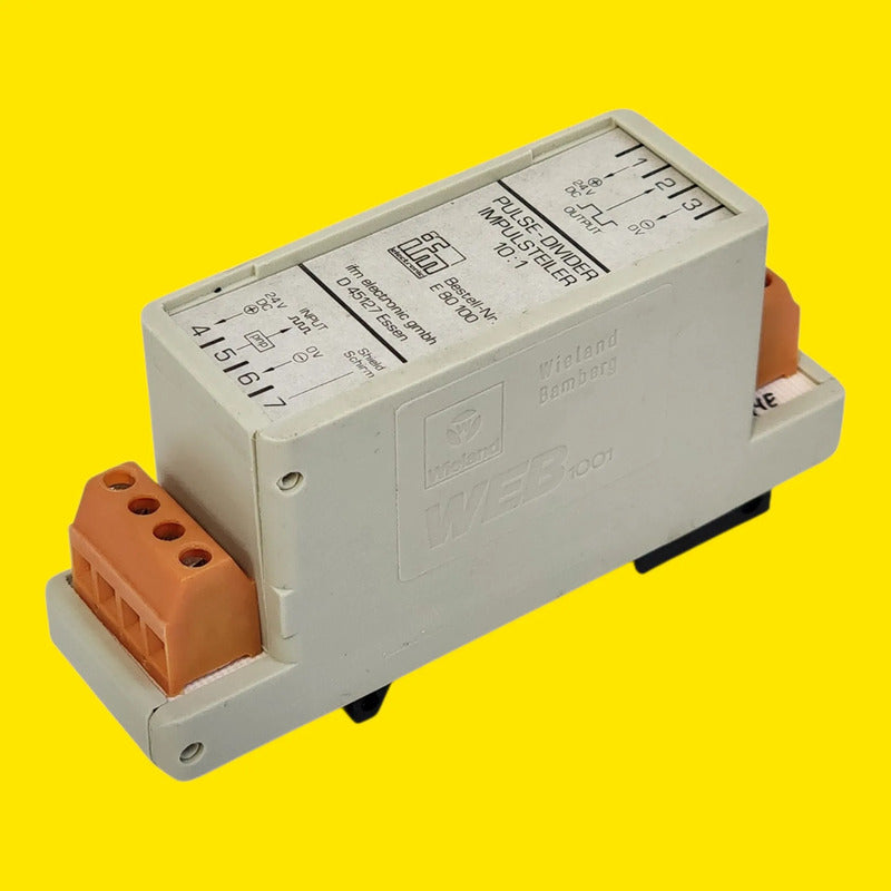 Ifm E80100 Divisor De Impulsos 10:1 24v Dc Industrial