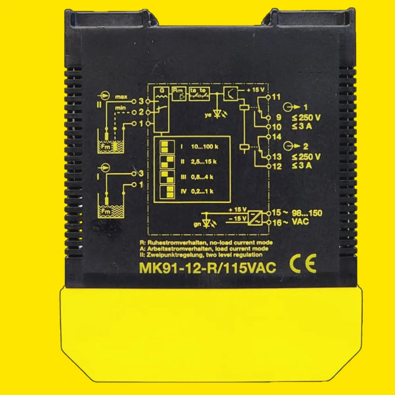Turck Mk91-12-r/115vac Control Nivel 1c Ref 7545072 Industri