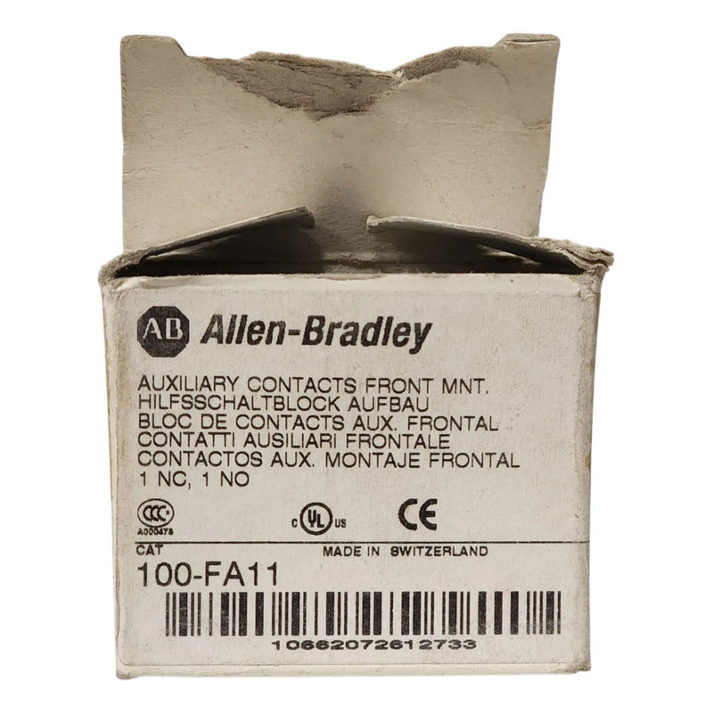 Allen-bradley 100-fa11 Bloque Contacto Auxiliar