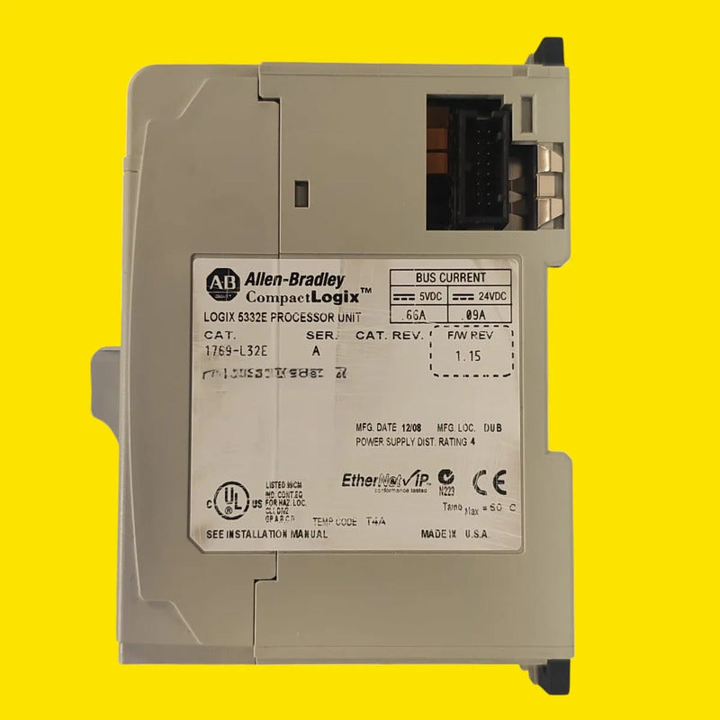 Allen-bradley 1769-l32e Plc Compactlogix Ethernet 750kb
