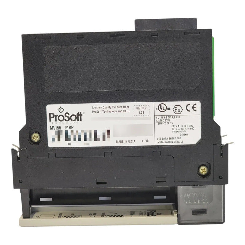Prosoft Mvi56-mbp Tarjeta Comunicación Modbus Plus Plc Ab