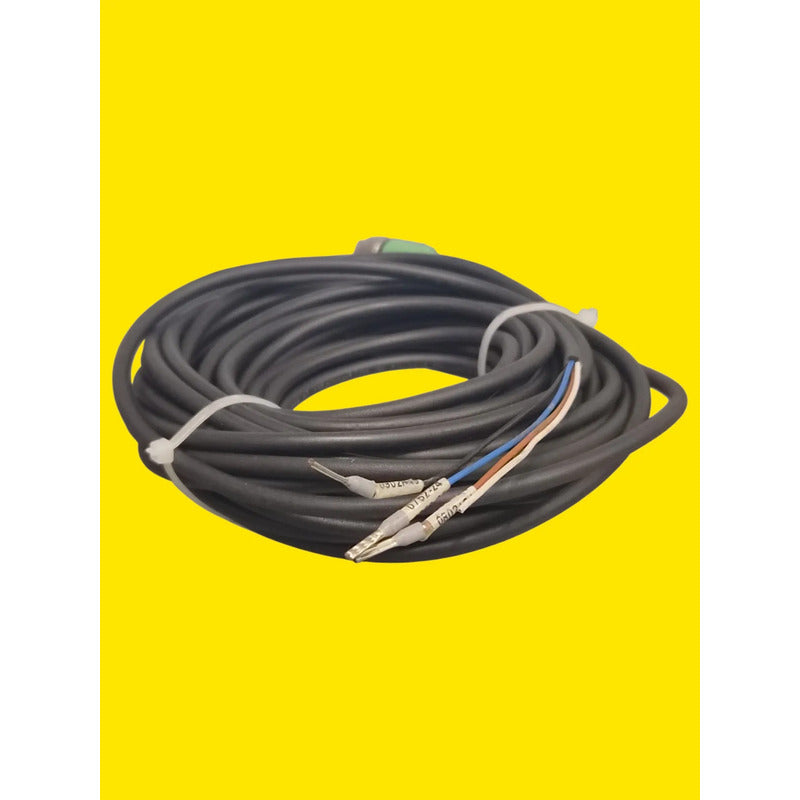 Phoenix Contact Sac-4p-10,0-pur/m12fs Cable 10m 1683002 Negro