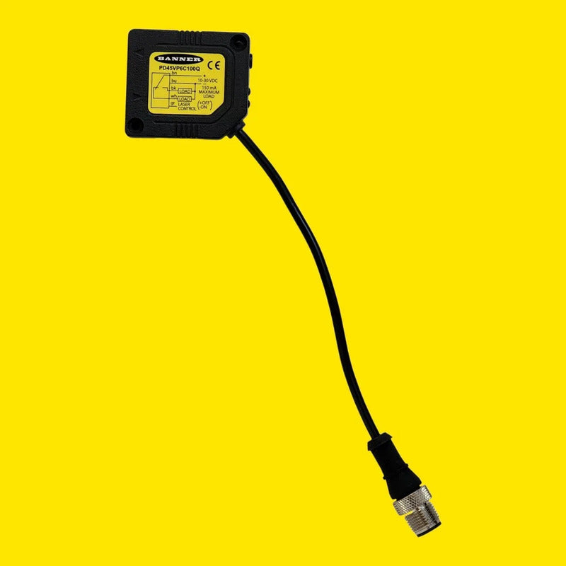 Banner Pd45vp6c100q 46289 Sensor Láser Convergente