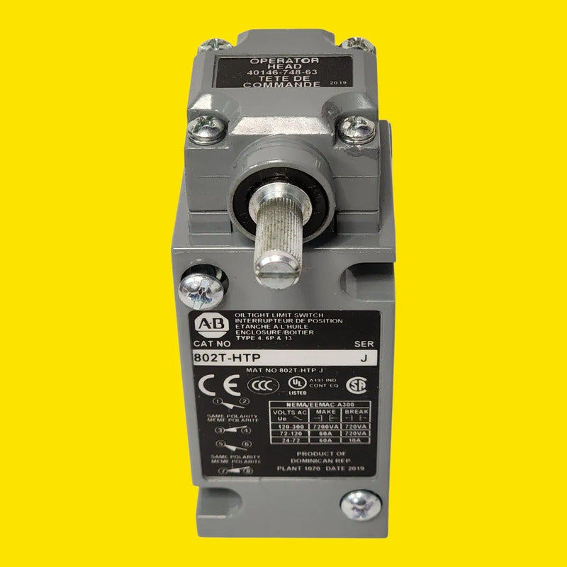 Allen-bradley 802t-htp Limit Switch Industrial Uso Rudo