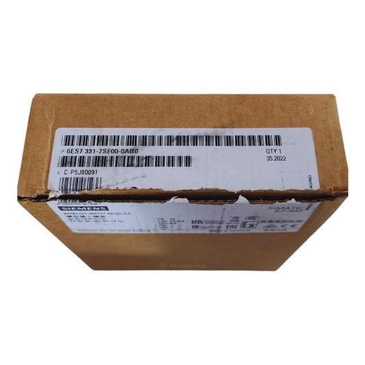 Siemens 6es7 331-7sf00-0ab0 Módulo De Entrada Analógica