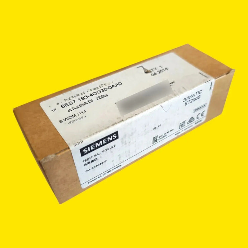 Siemens 6es7193-4cg30-0aa0 Baseunit Et 200s Ip20