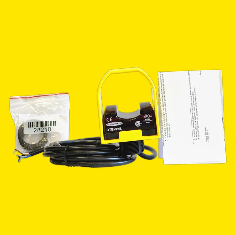 Boton Óptico Banner Otbvp6l Sensor Táctil Pnp 10-30v