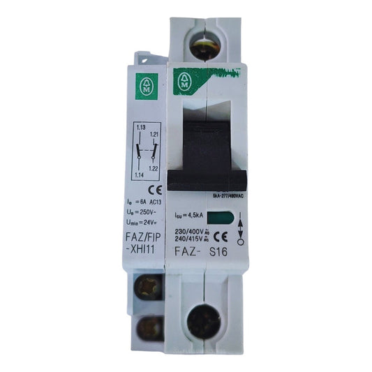 Klockner Moeller Faz S16 Con Faz/fip-xhi11 Interruptor