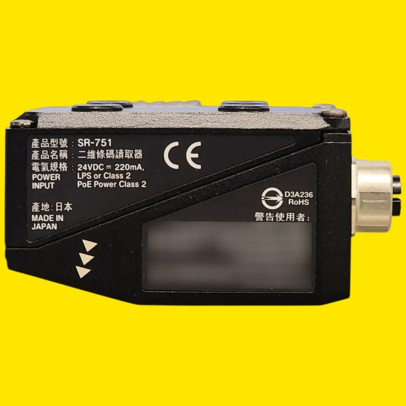 Keyence Sr-751 Lector De Códigos 1d Y 2d Negro M12