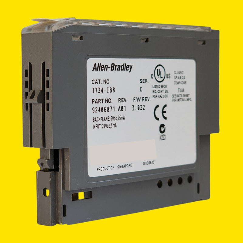 Entrada Digital Allen Bradley 1734-ib8 8 Canales Serie C