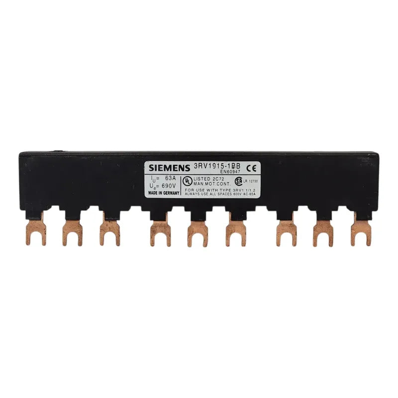 Siemens 3rv1915-1bb Barra Colectora Trifásica