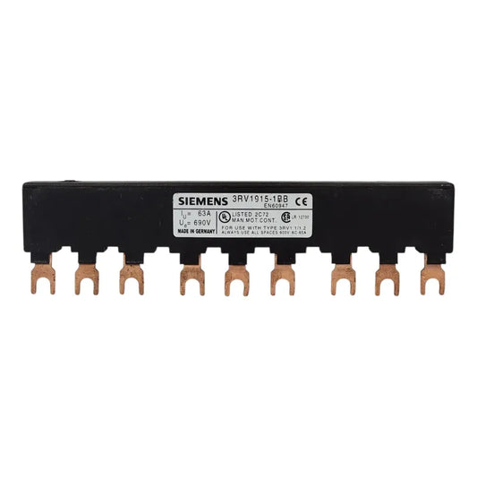 Siemens 3rv1915-1bb Barra Colectora Trifásica 3 Polos