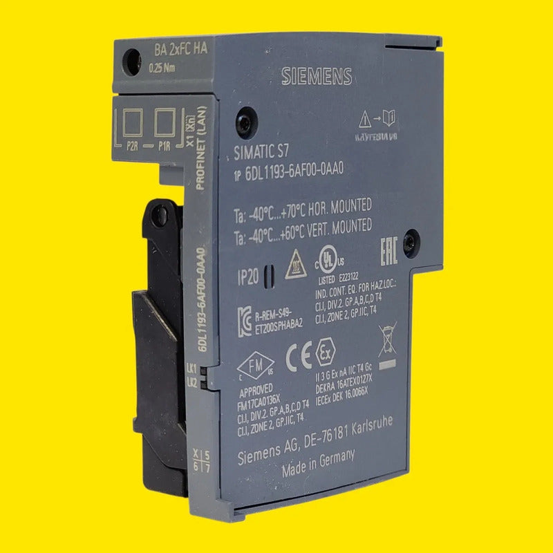 Siemens 6dl1 193-6af00-0aa0 Adaptador Bus Profinet