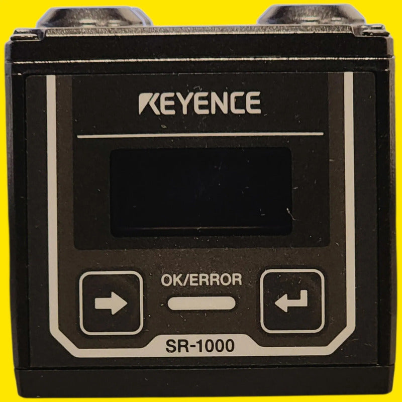 Keyence Sr-1000 Lector De Códigos 1d Y 2d Negro Cable De Alimentación Y E/s I/o