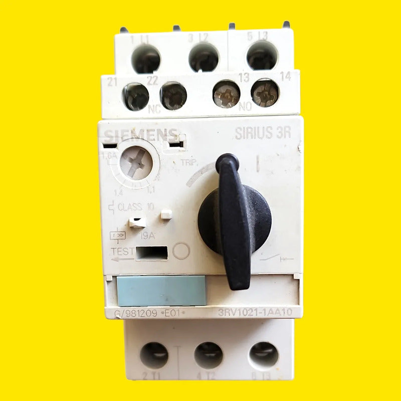 Siemens 3rv1021-1aa10 Guardamotor Sirius 1.1-1.6a 3 Polos 50hz/60hz