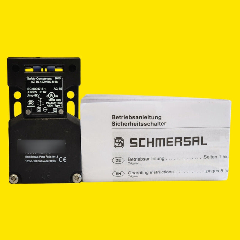 Az16-12zvrk-m16 Schmersal Interruptor De Seguridad Compacto