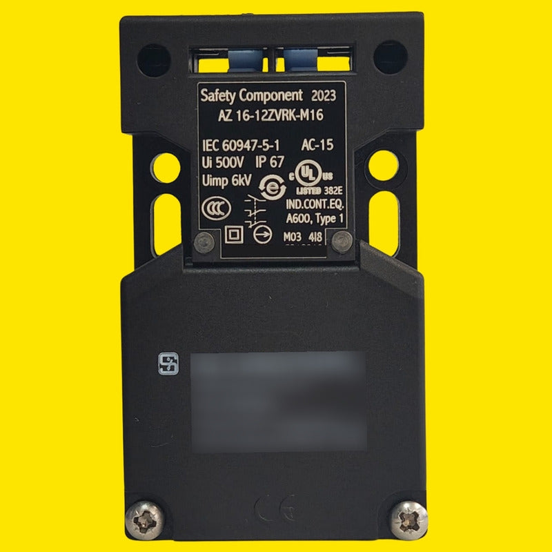 Az16-12zvrk-m16 Schmersal Interruptor De Seguridad M16