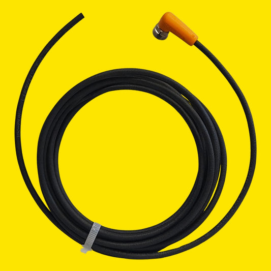 Cable De Conexión Ifm Evc145 M8 Hembra Ángulo Recto 3.17m