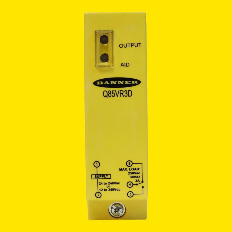 Banner Q85vr3d 31655 Sensor Fotoelectrico Difuso Rele