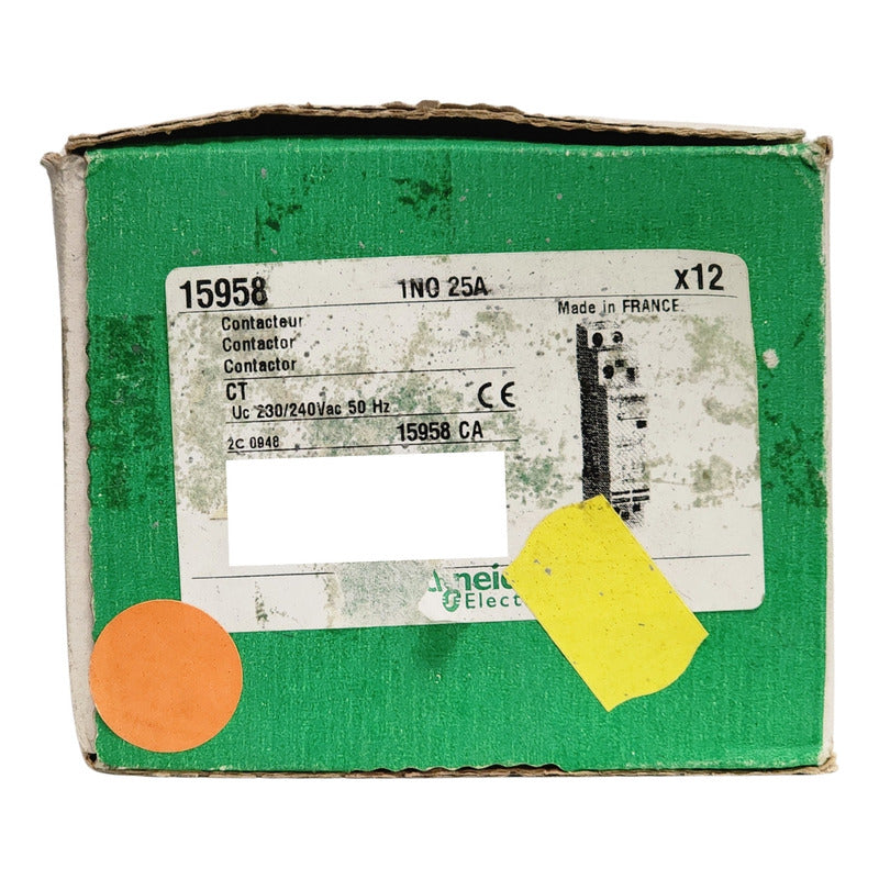 Contactor Schneider Ct15958 25a 1na 230/240v