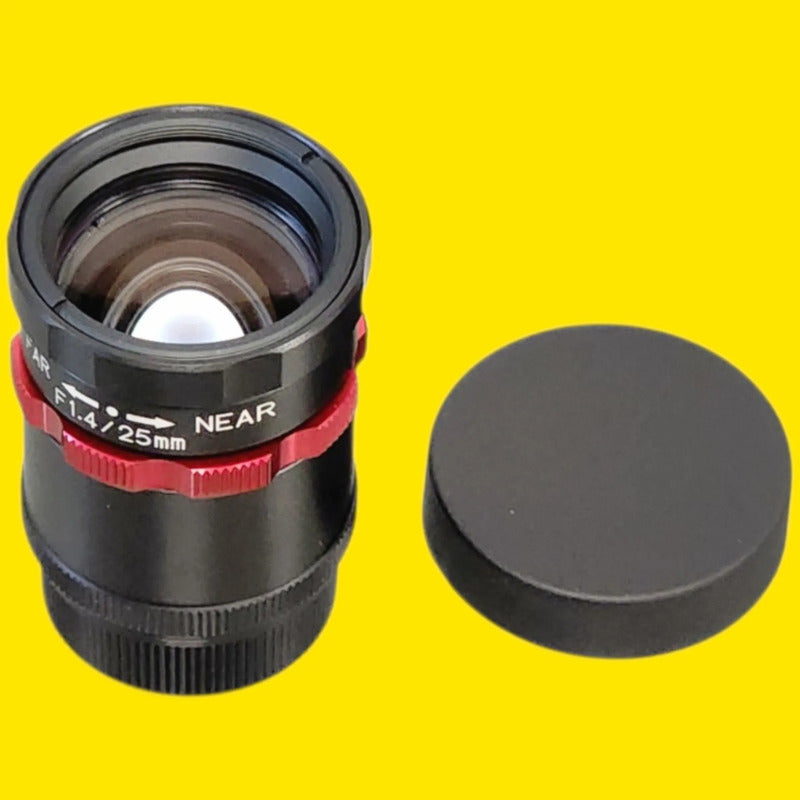 Keyence Ca-lh25p Lente De Alta Resolución Montura C C-mount Negro