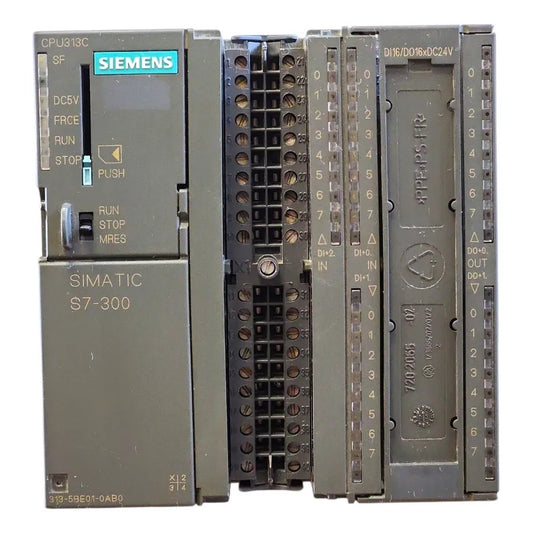 Siemens 6es7313-5be01-0ab0 Cpu 313c Simatic S7-300 Plc