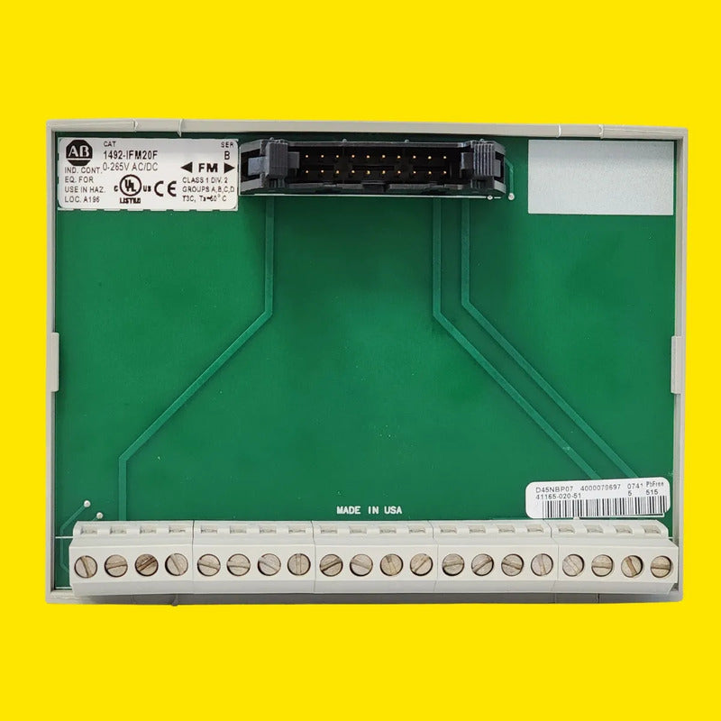 Módulo De Interfaz Allen Bradley 1492-ifm20f 20 Pines Origin