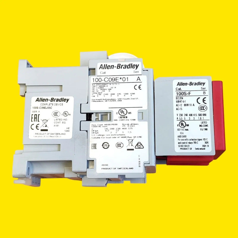 Allen-bradley 100-c09e*01 Contactor Iec 9a
